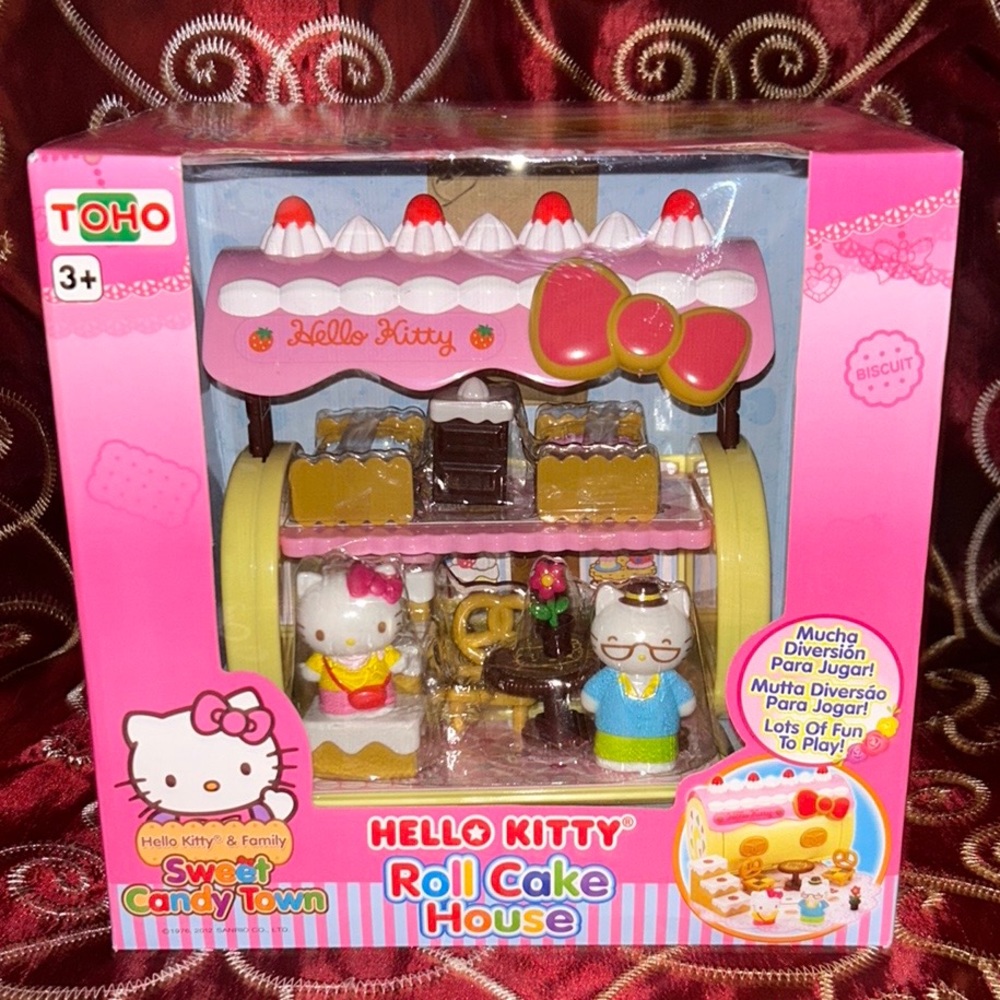 HELLO KITTY roll cake play set